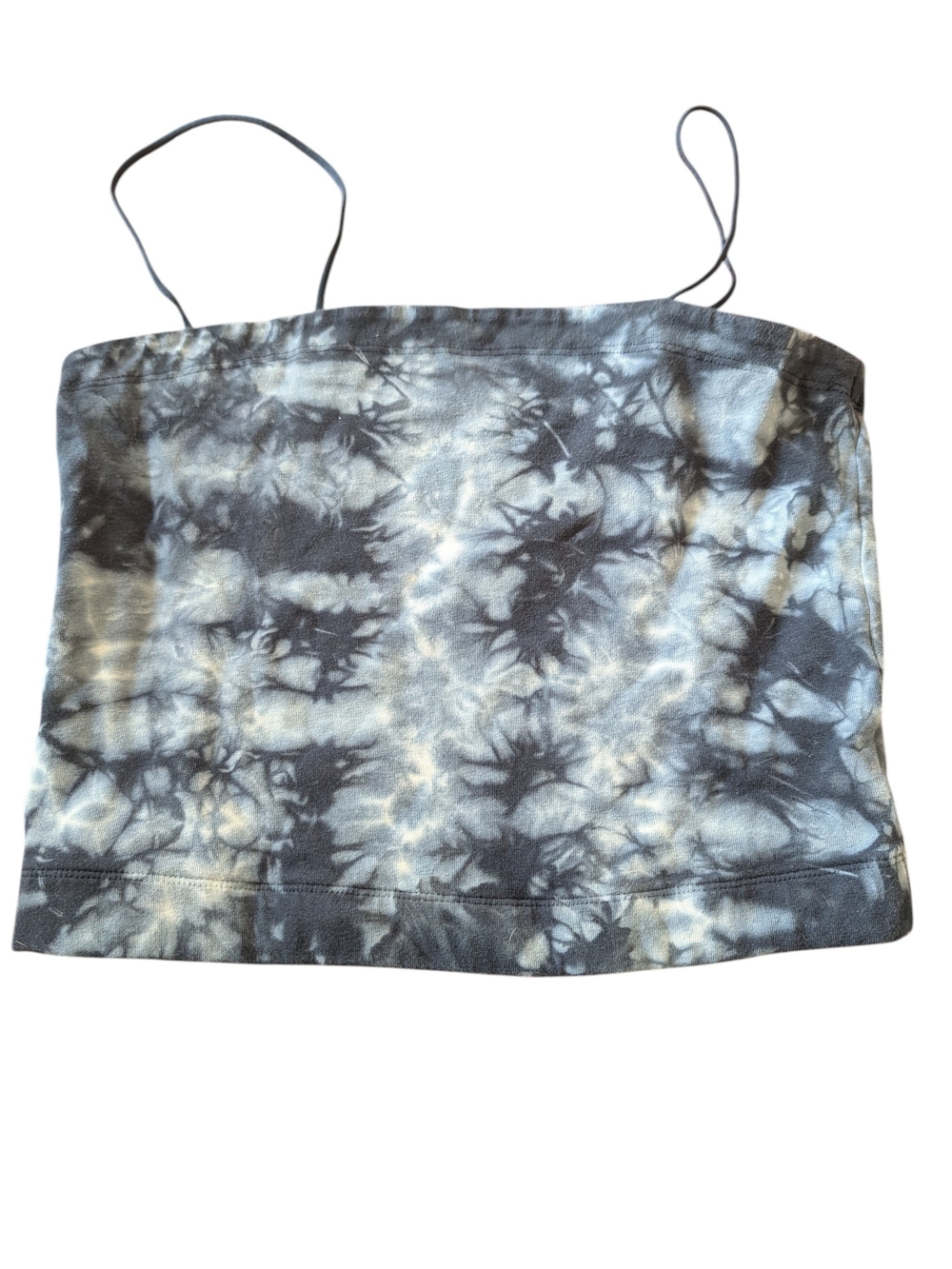 American Eagle Outfitters Tie-Dye Spaghetti Strap Camisole - Blue & White